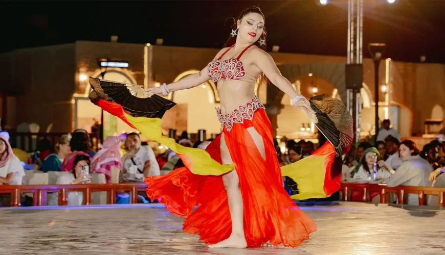 belly dance desert safari dubai