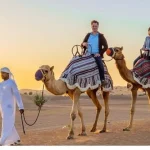 camel ride in desert safari